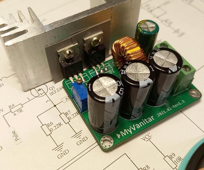 DC to DC Boost (Step Up) Converter Using UC3843