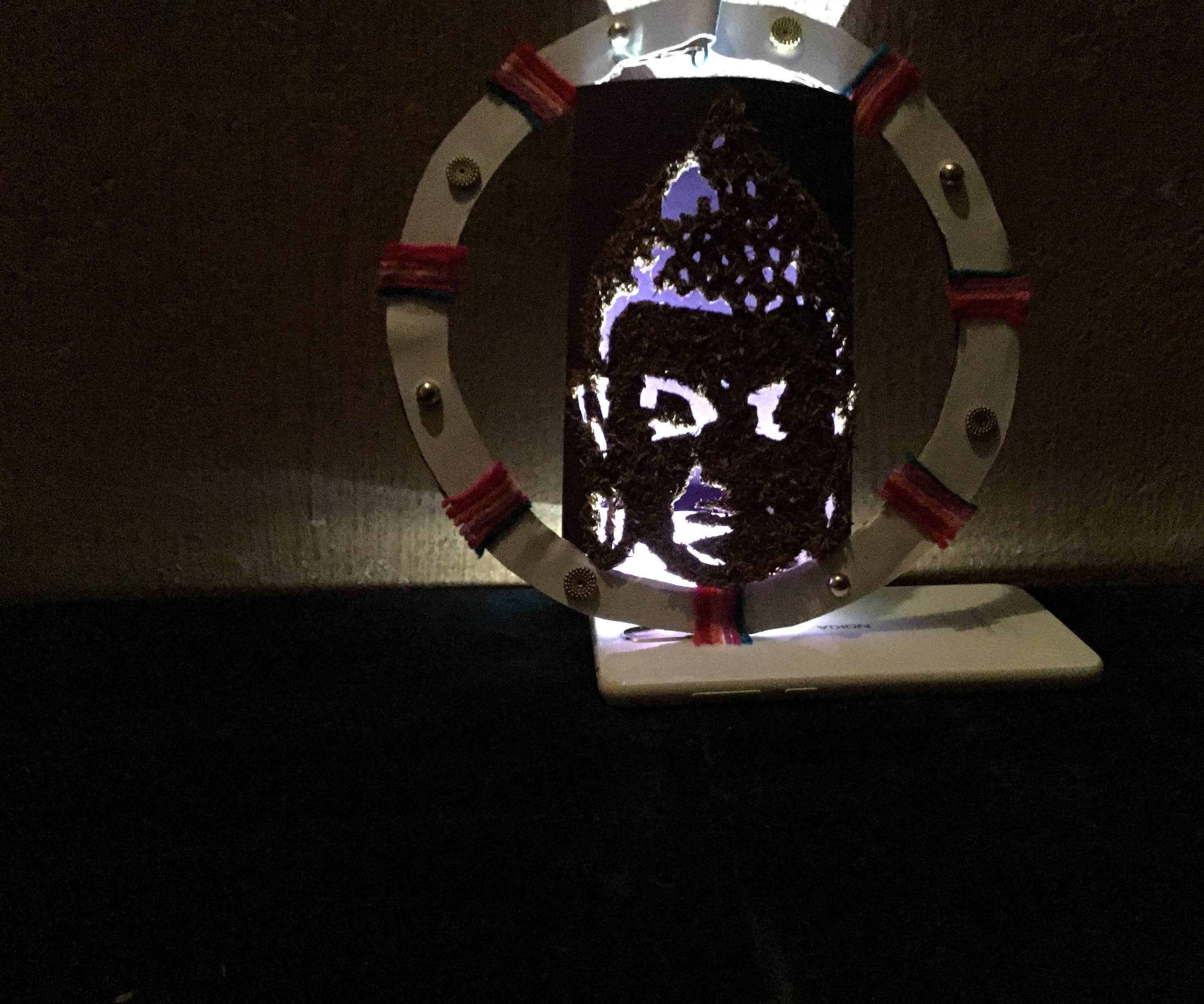 Buddha Idol, Made Out of Wood Husk!