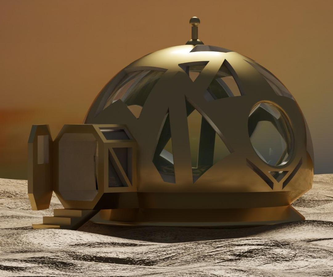 A Martian House