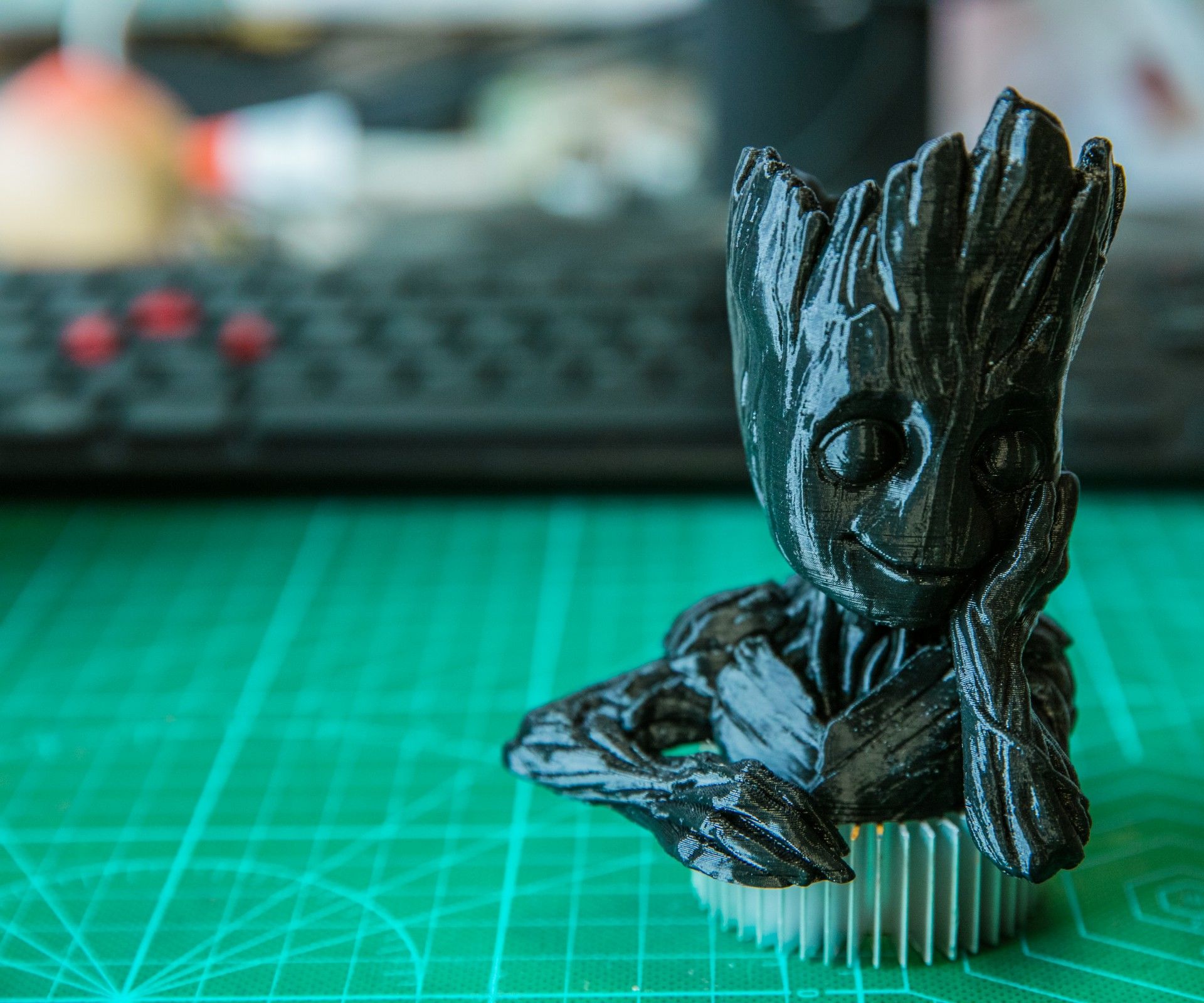 How to 3D Print a Colored Baby Groot