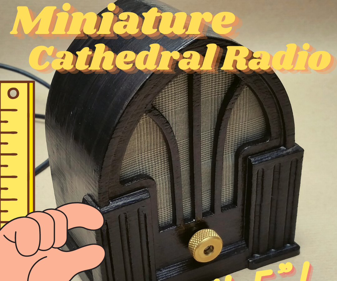 Miniature USB Cathedral Radio