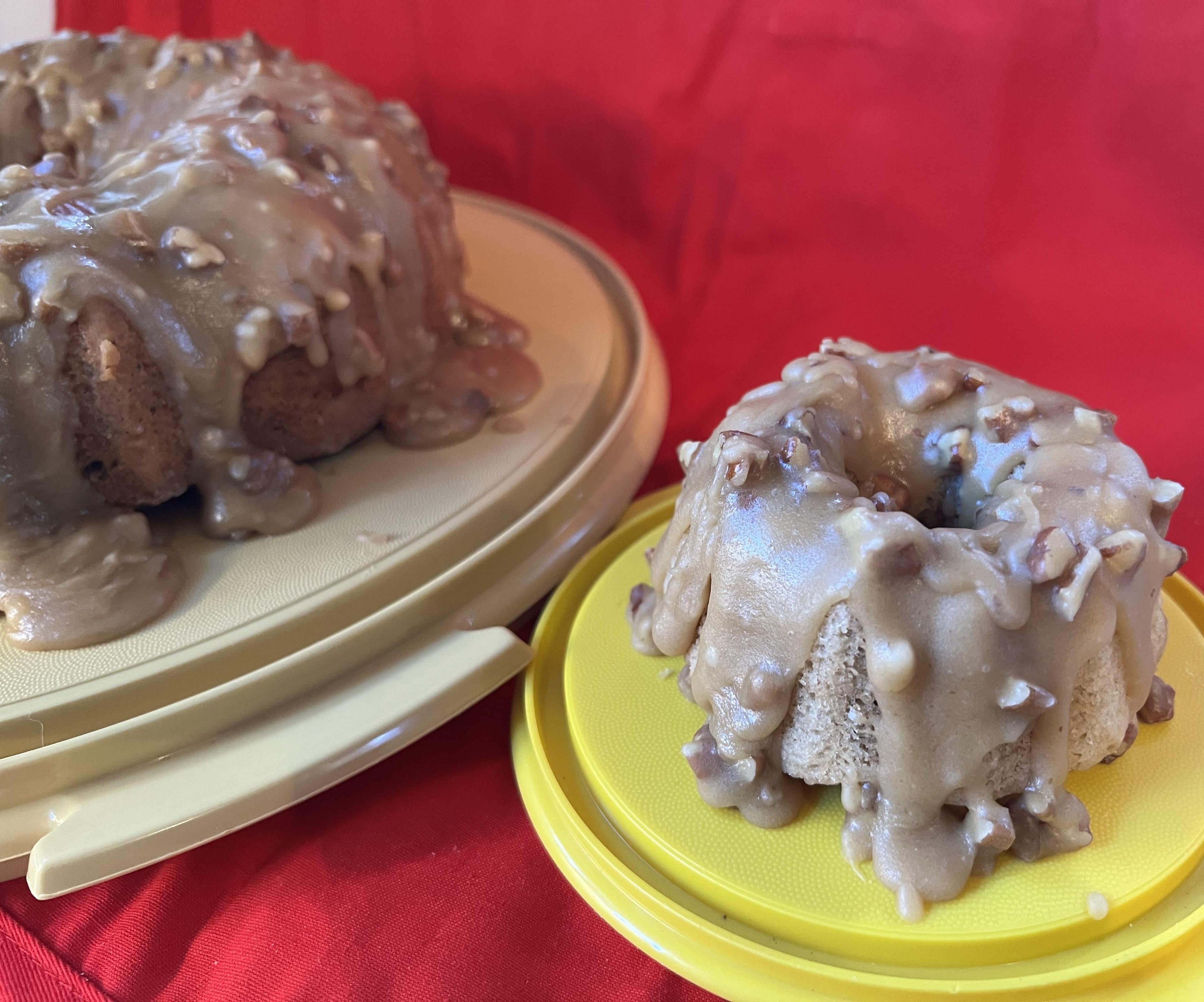 Big and Small Praline Banana Cake