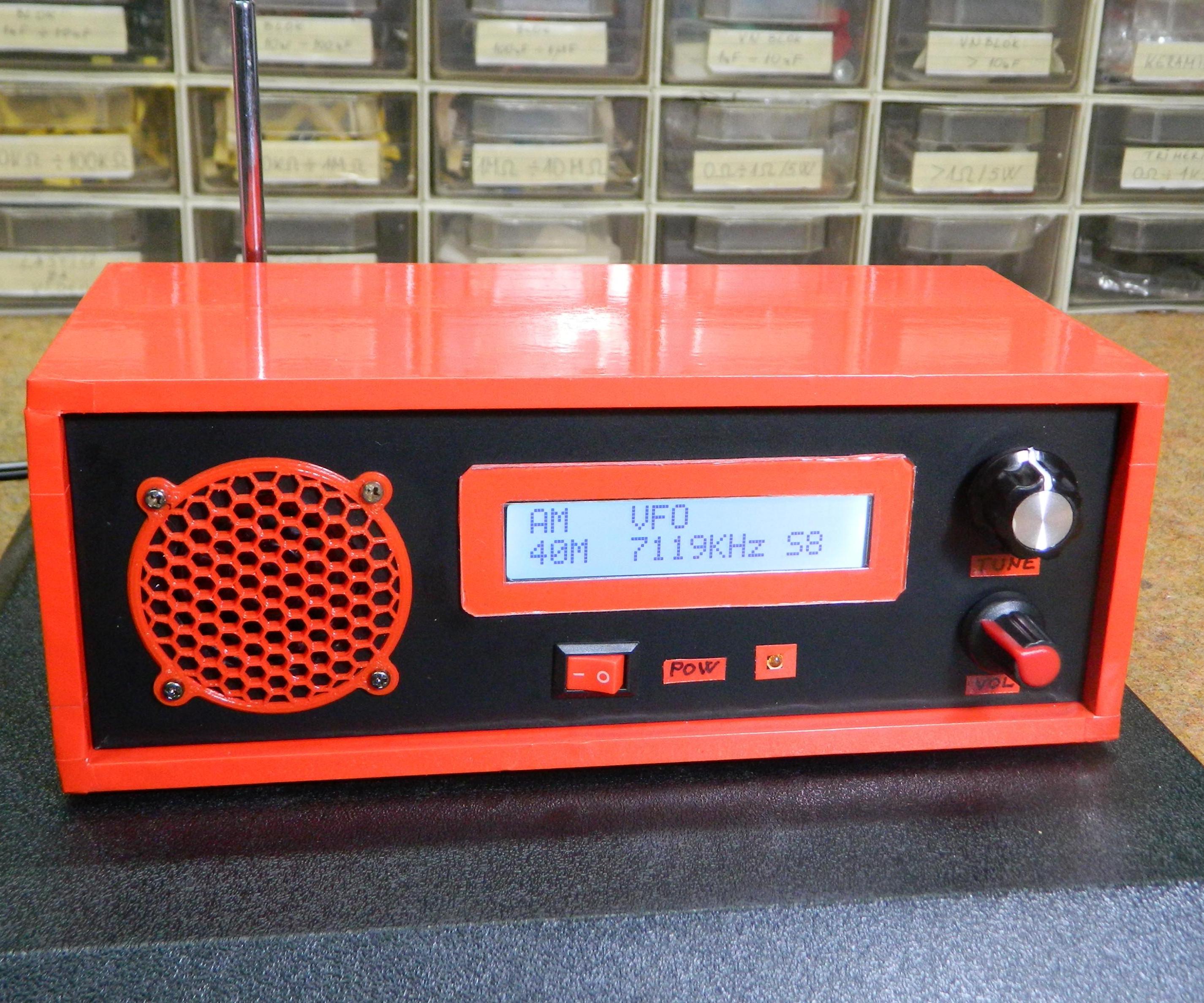 Homemade Arduino+Si4730 All Band Receiver(LW,MW SW,FM)