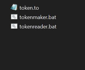 How to Make a Token in Batch