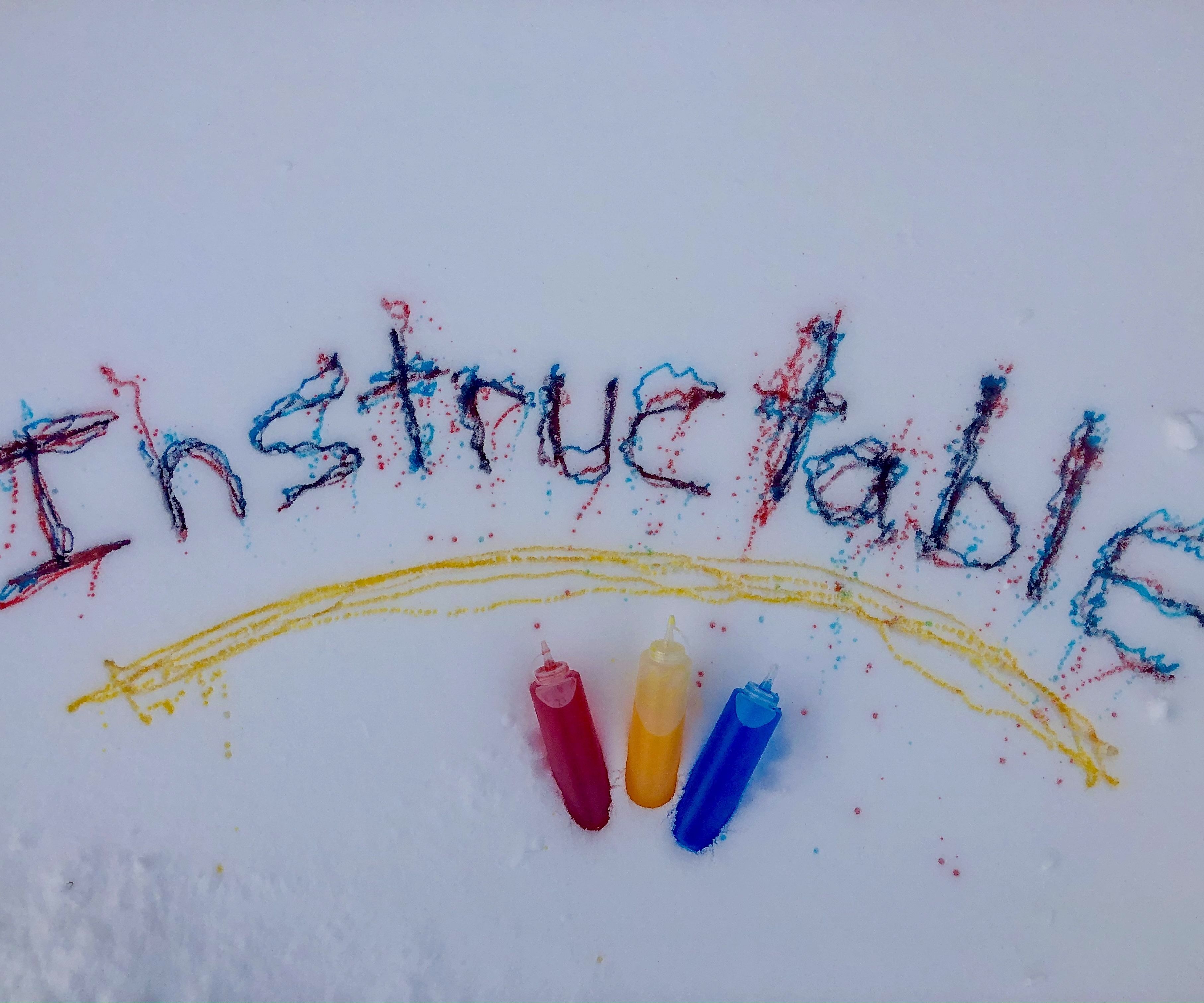 Easy Snow Paint