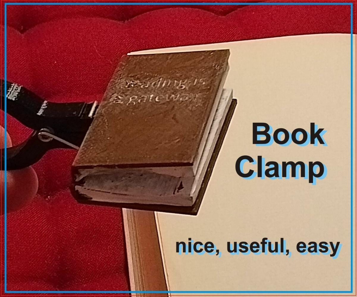 Book Clamp - Nice, Useful, Easy