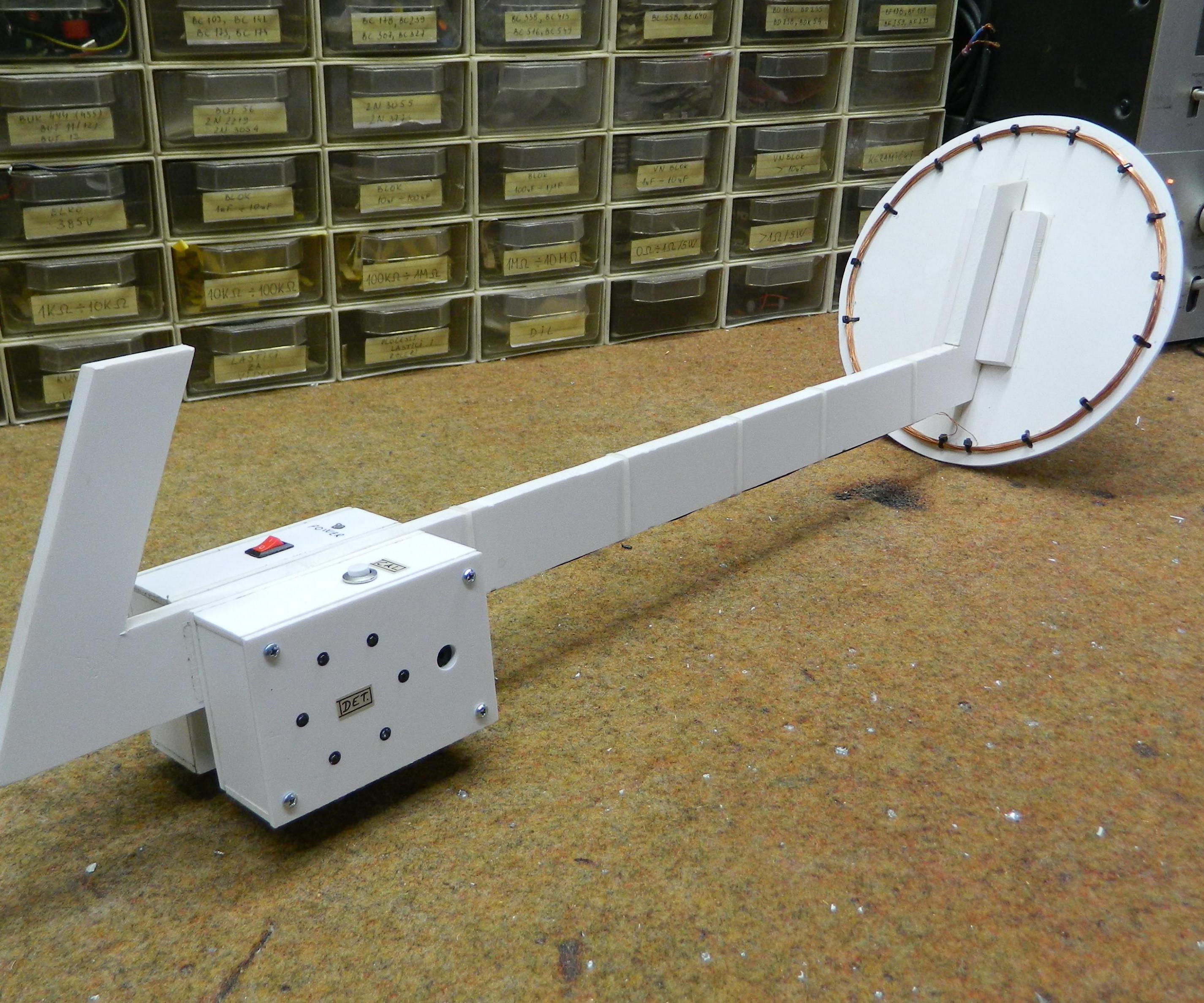 DIY Simple Sensitive Arduino Metal Detector 