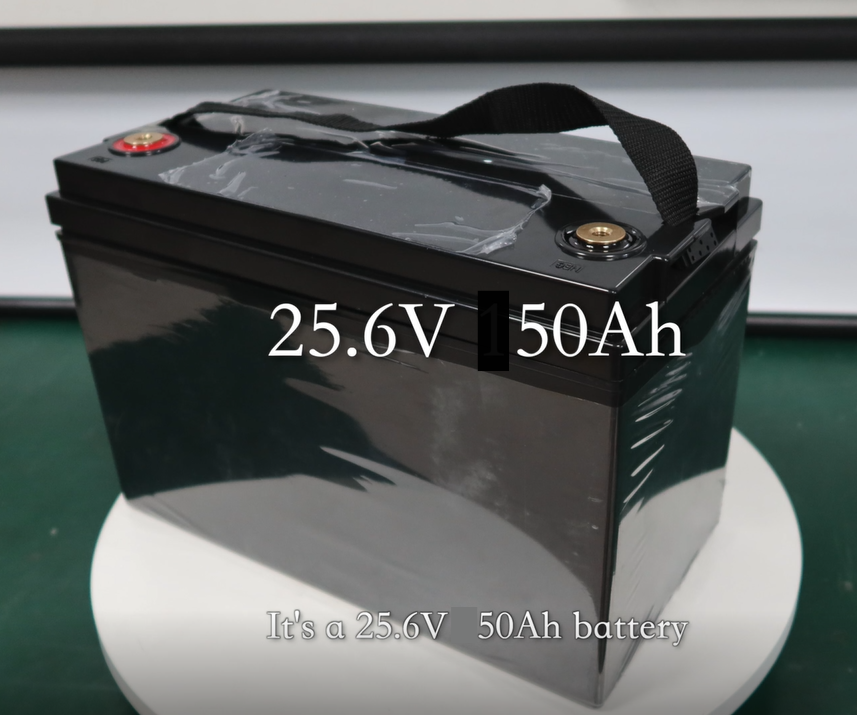 25.6V 50Ah LiFePO4 Floor Machine Battery! Lead-acid Battery Replacement