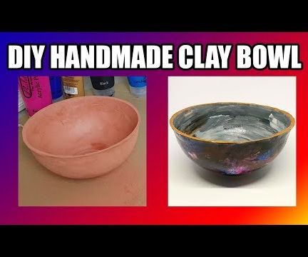 DIY Air Dry Clay Bowl