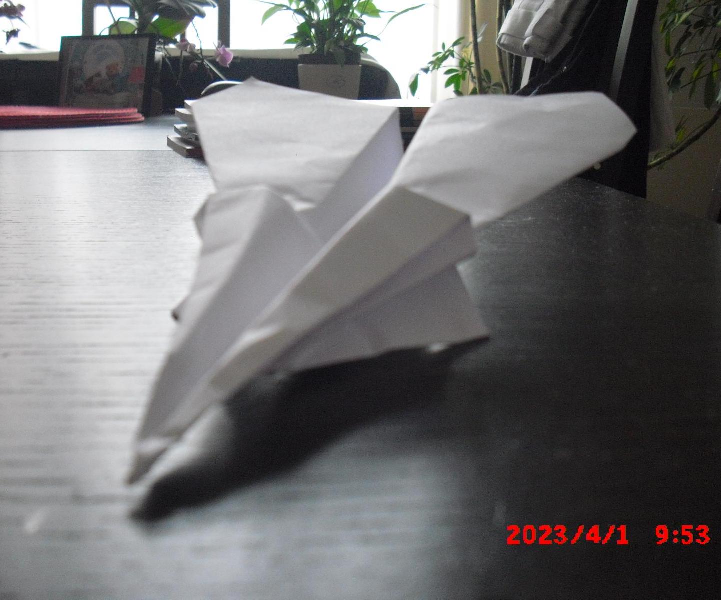 How to Make Rolling Origami Airplane?