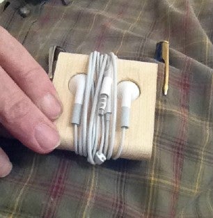 Apple Style Earbud Holder