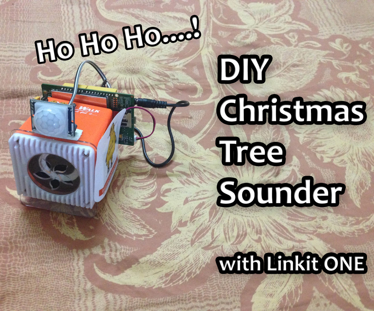 Linkit ONE Motion Sensing Christmas Tree Sounder 