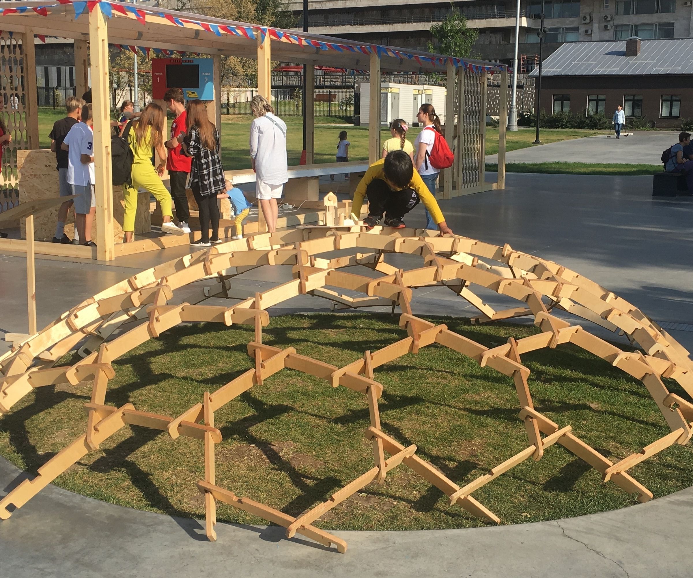 Participative Wooden Structure