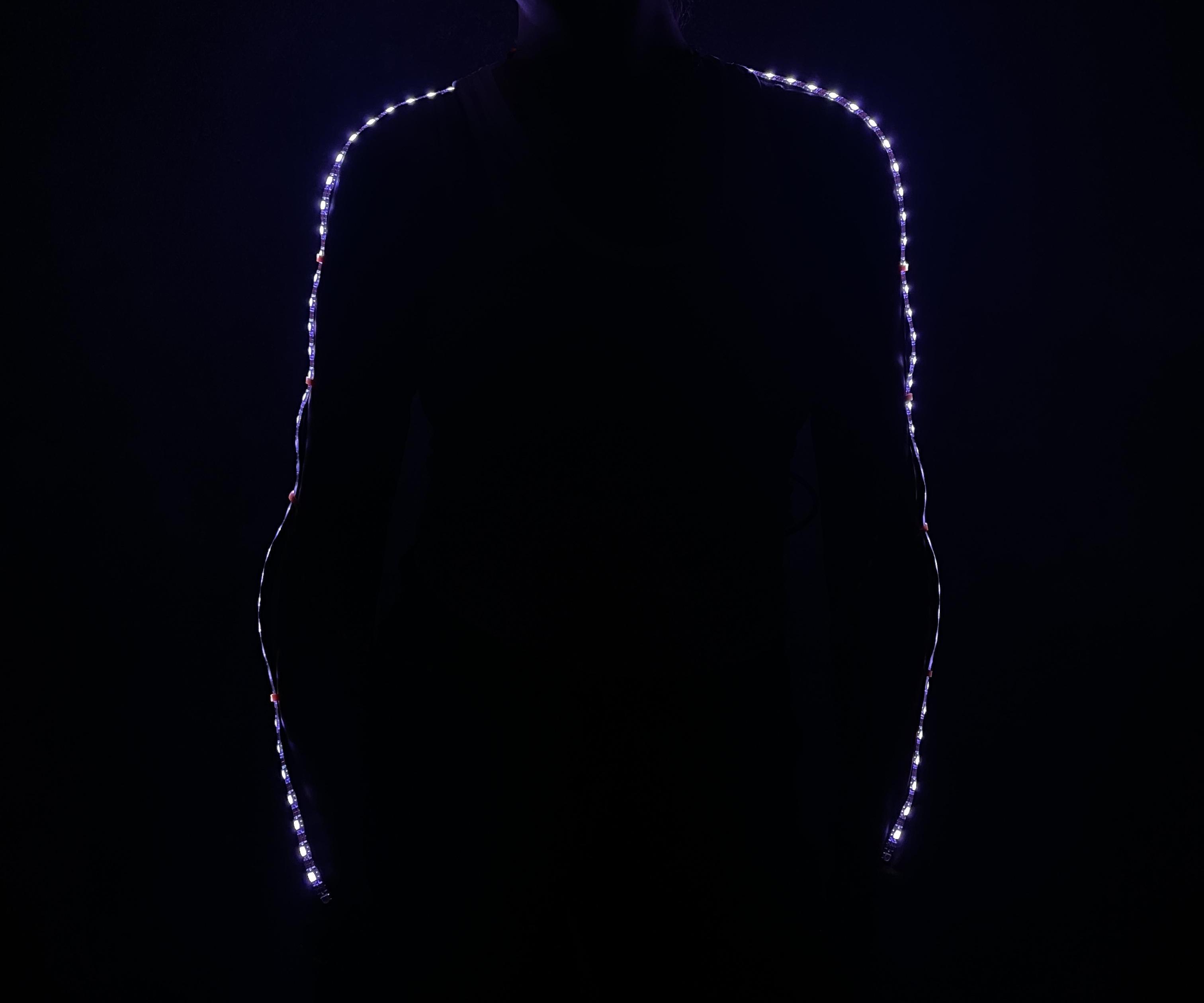 Arduino Wearable LED Strip Music Visualizer