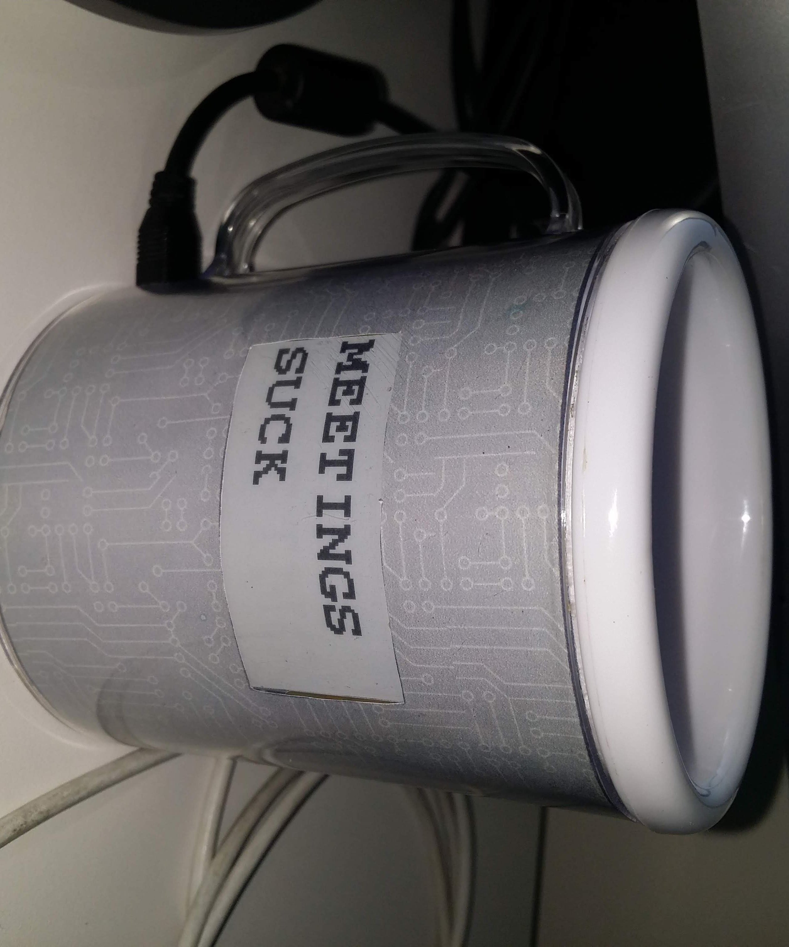 E-Ink Display Mug