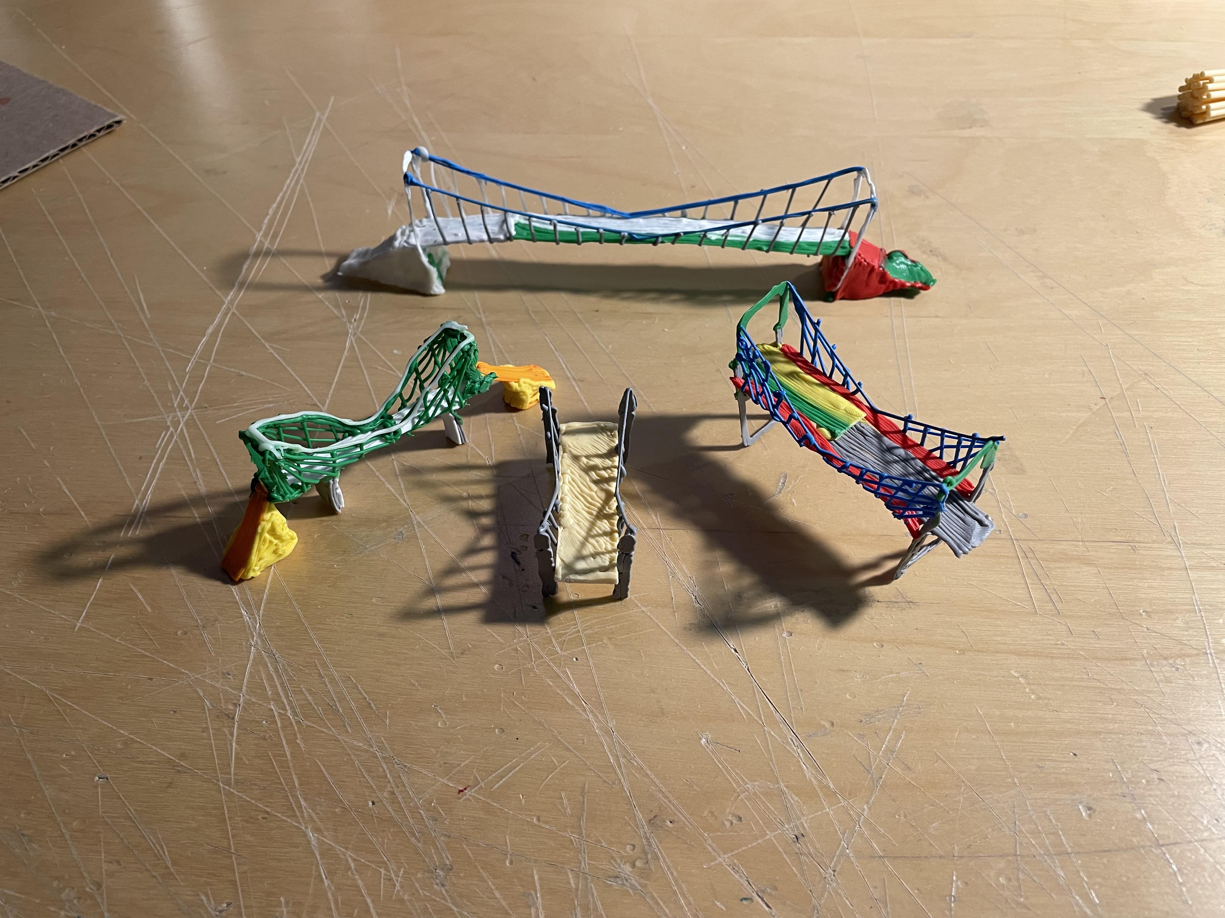 Cool 3D Pen Bridge Sculpture!