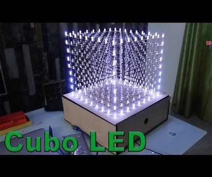 Cubo LED 9x9x9 Con Arduino