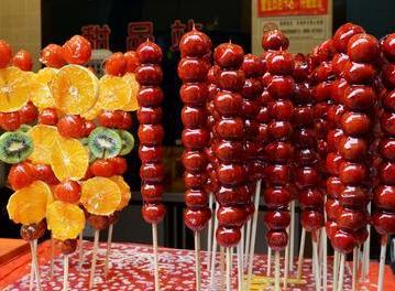 Made in 20 Minutes - Tanghulu Dessert Recipe, Sugar, Water and Fresh Fruits