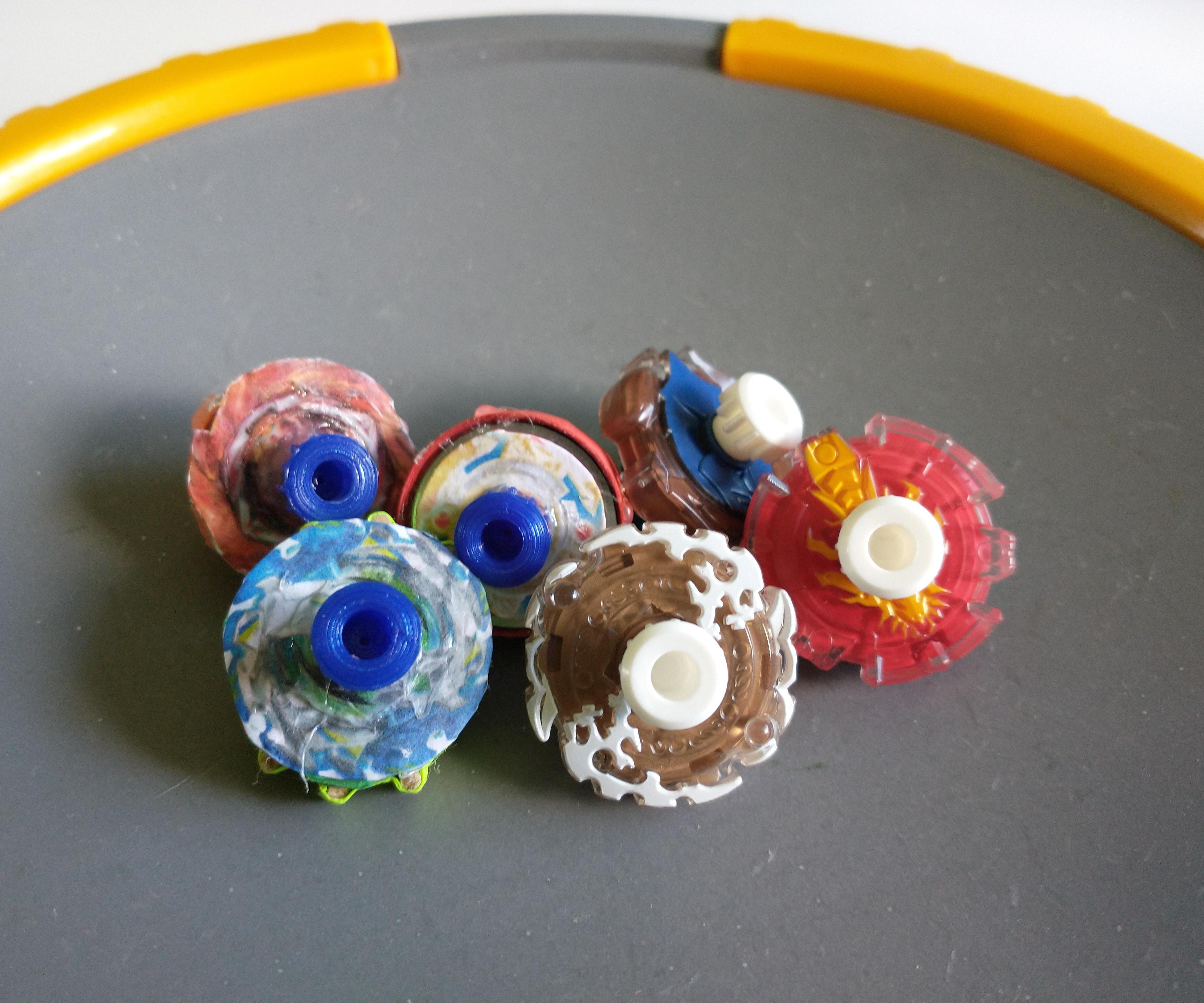 Make Your Own Beyblade Micros: Paper Edition