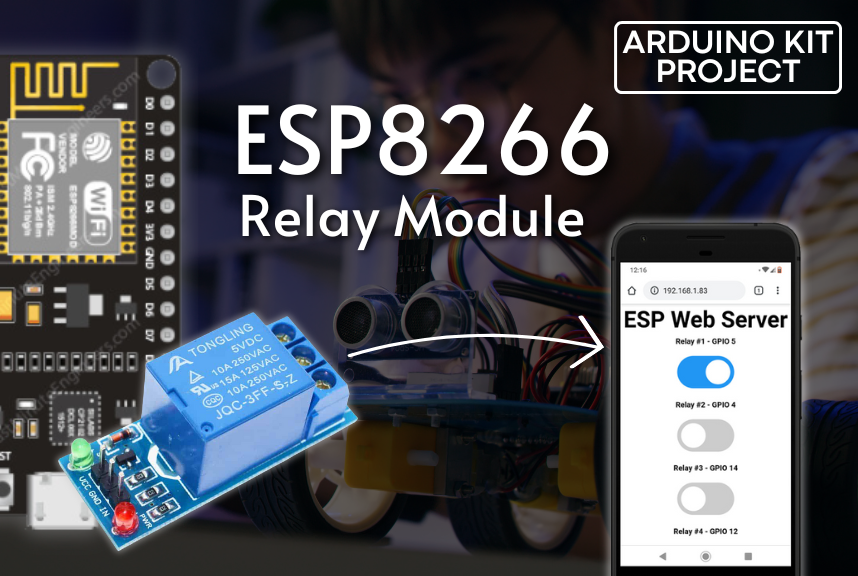 Remote AC Appliance Control With ESP8266 NodeMCU Relay