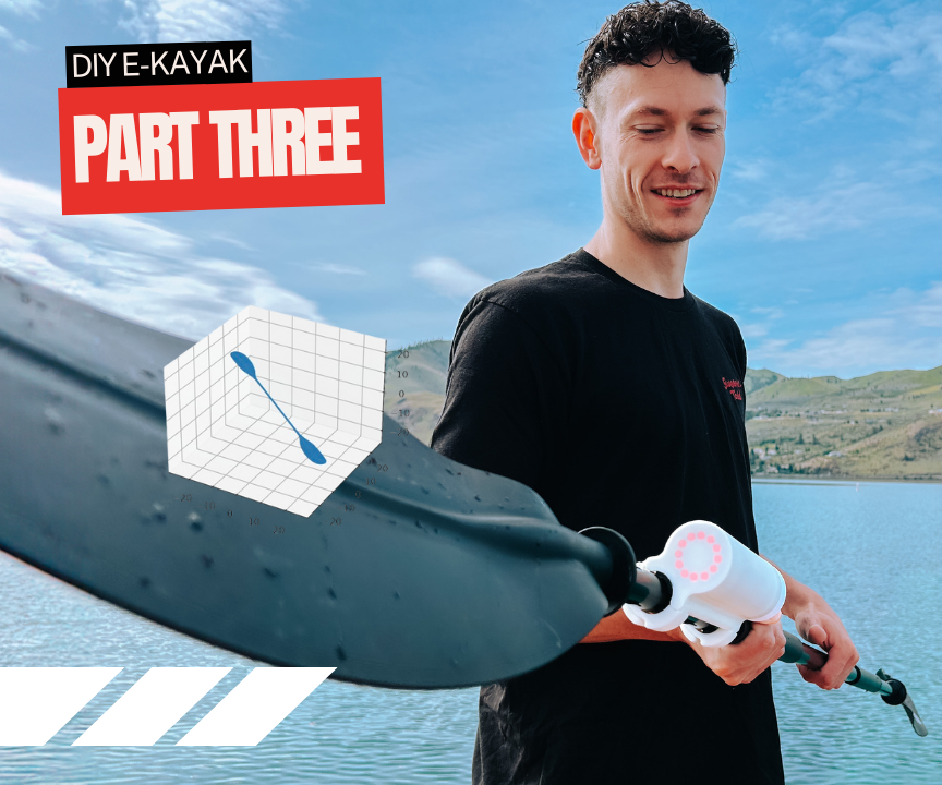 DIY Electric Kayak Part 3: PCBs and 3D Prints