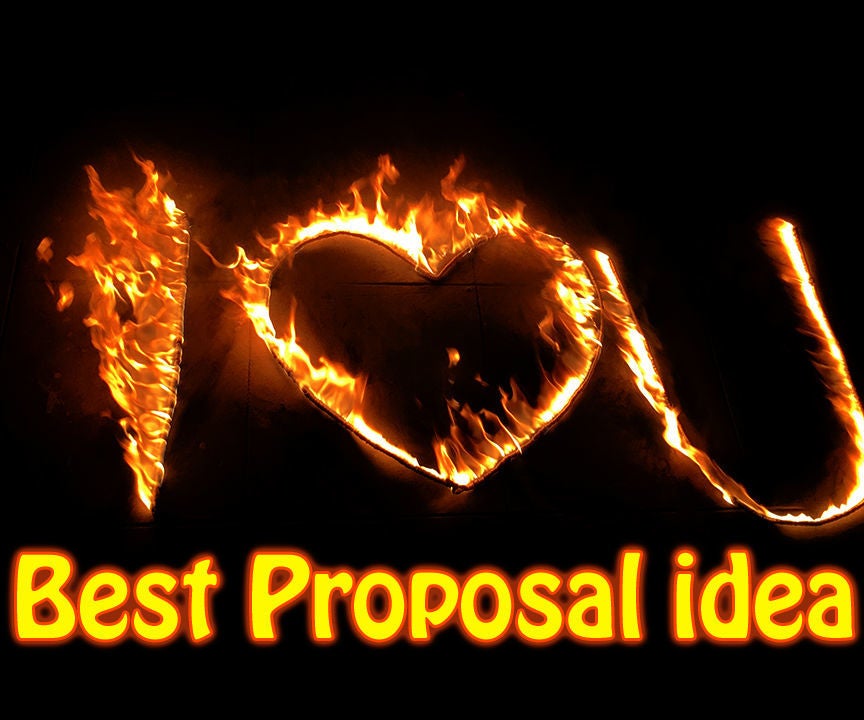 Best Proposal Idea to Impress Girl Friend :D