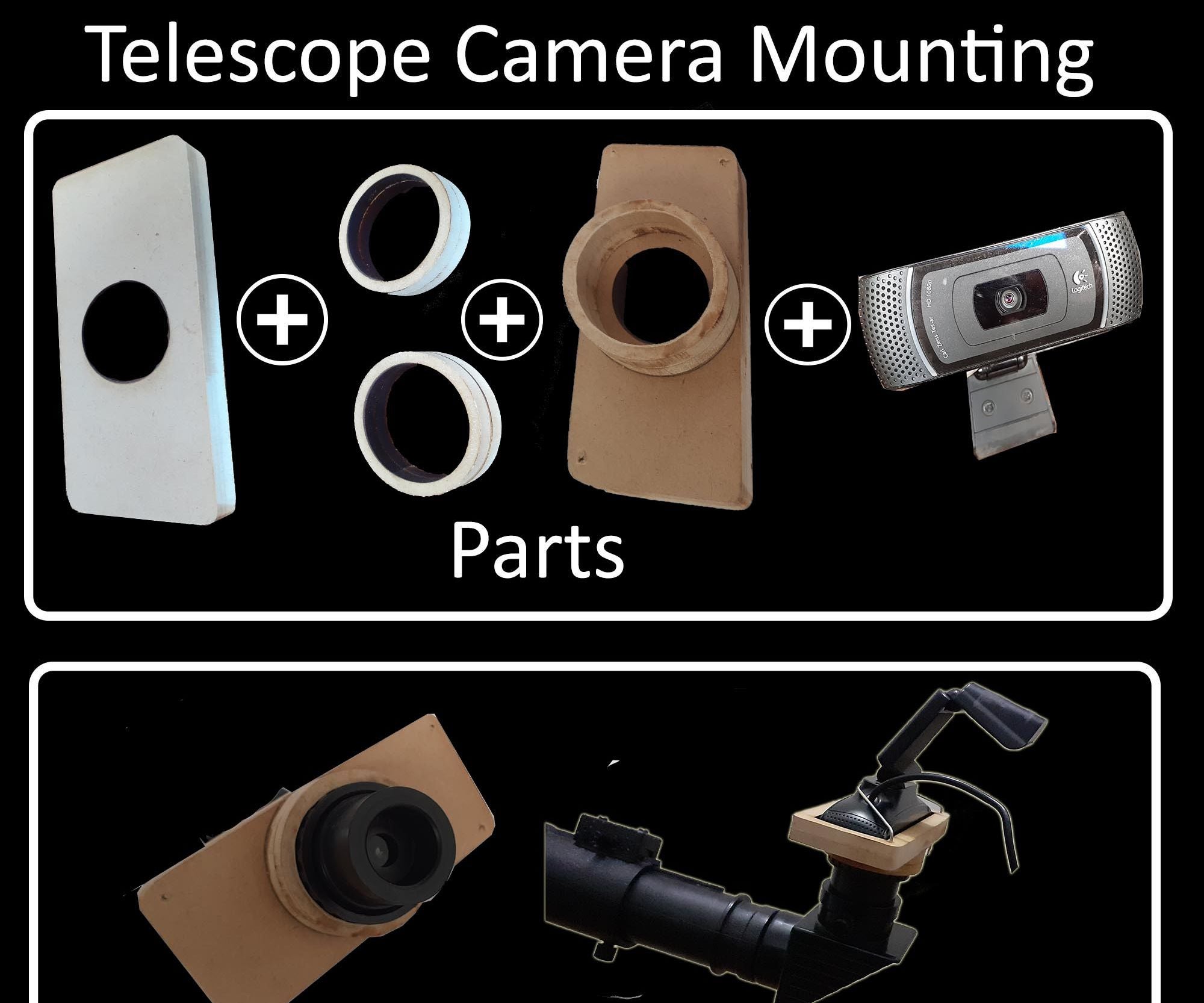 Telescope Camera Holder Under 5$