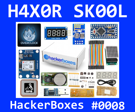 HackerBoxes 0008: Clockwork