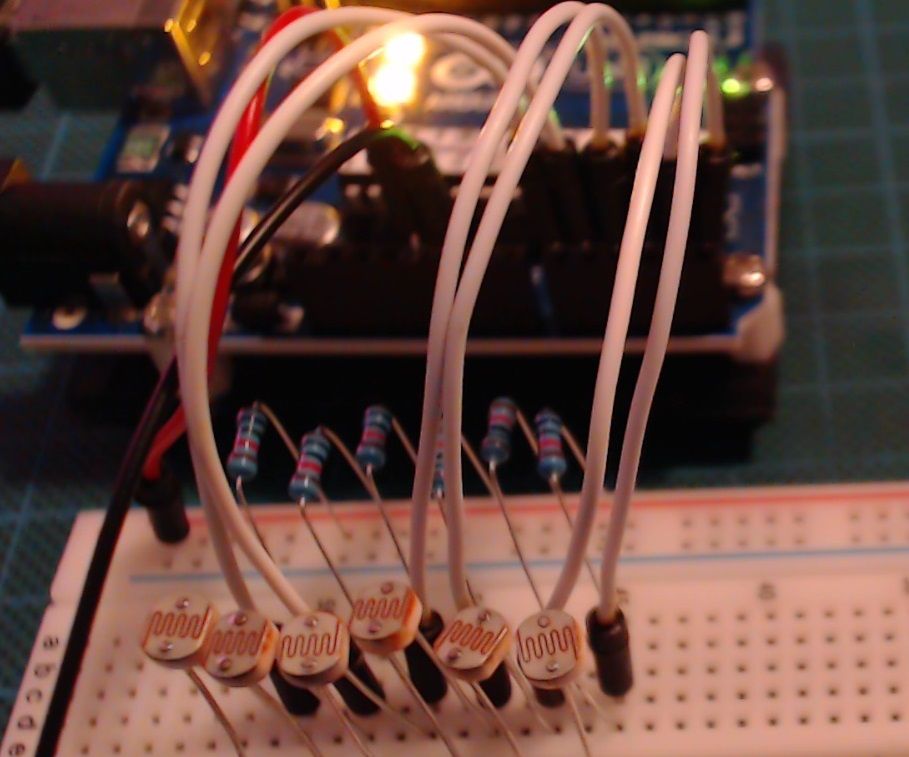 Arduino LDR Motion Tracking