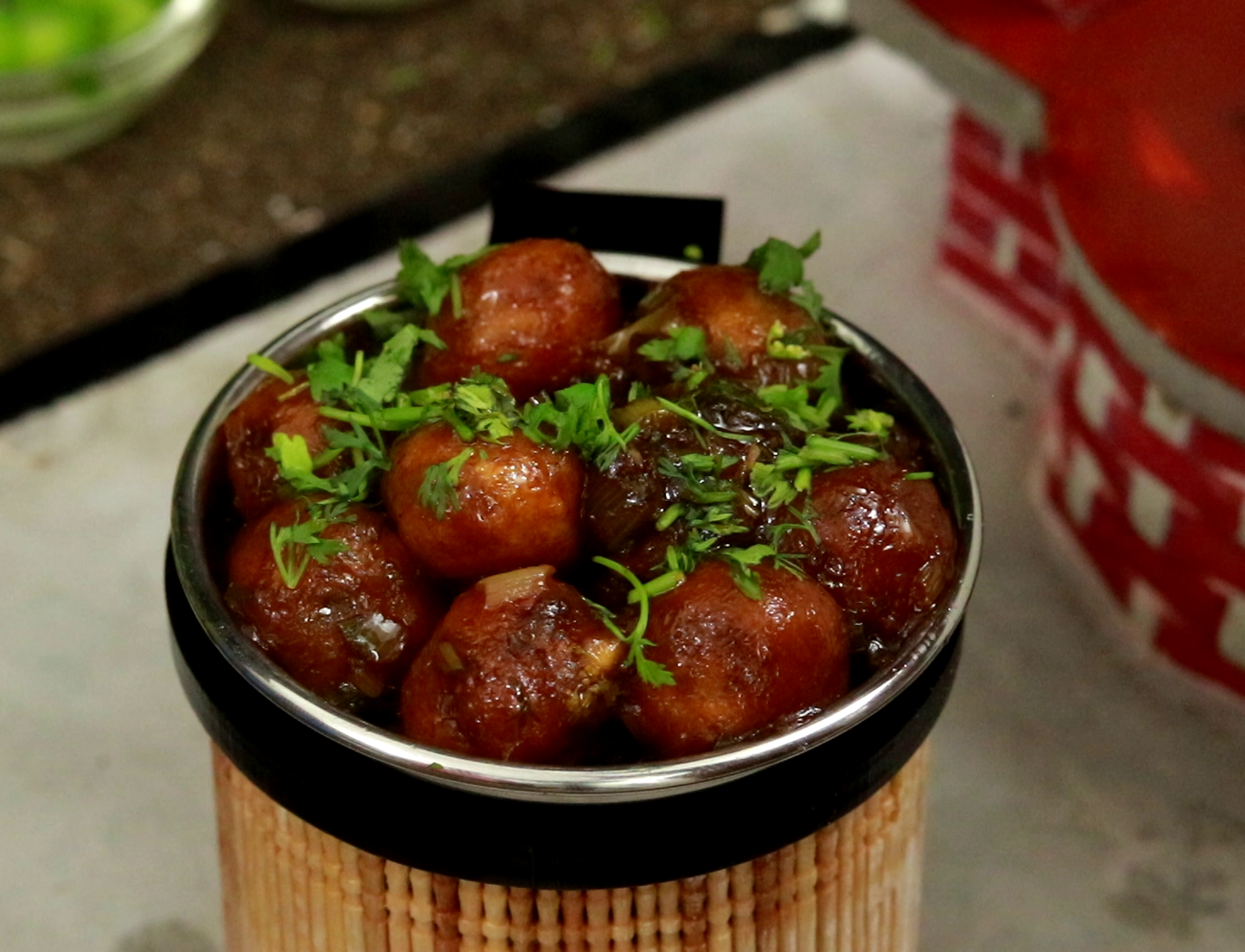 Veg Manchurian for Fried Rice