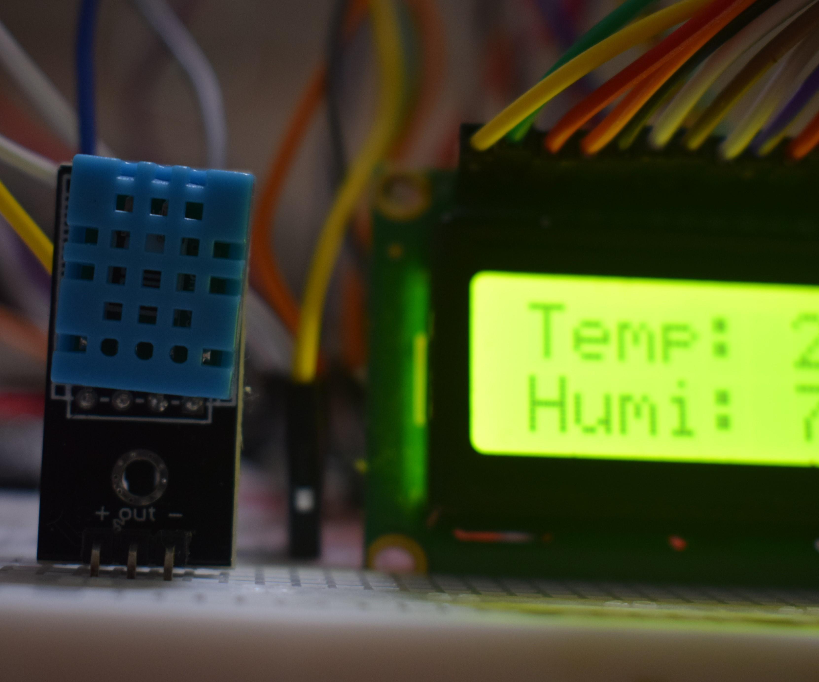 Temperature and Humidity Monitoring Using Bharath Pi
