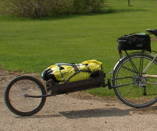 No Weld Single Wheel Bike Trailer 