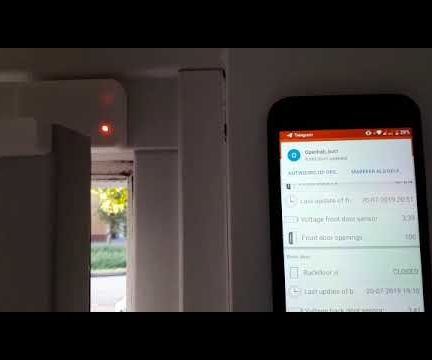 Battery Powered Door Sensor With Home Automation Integration, WiFi and ESP-NOW