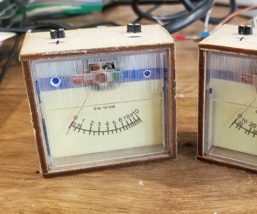 Milliammeters From Surplus VU Meters