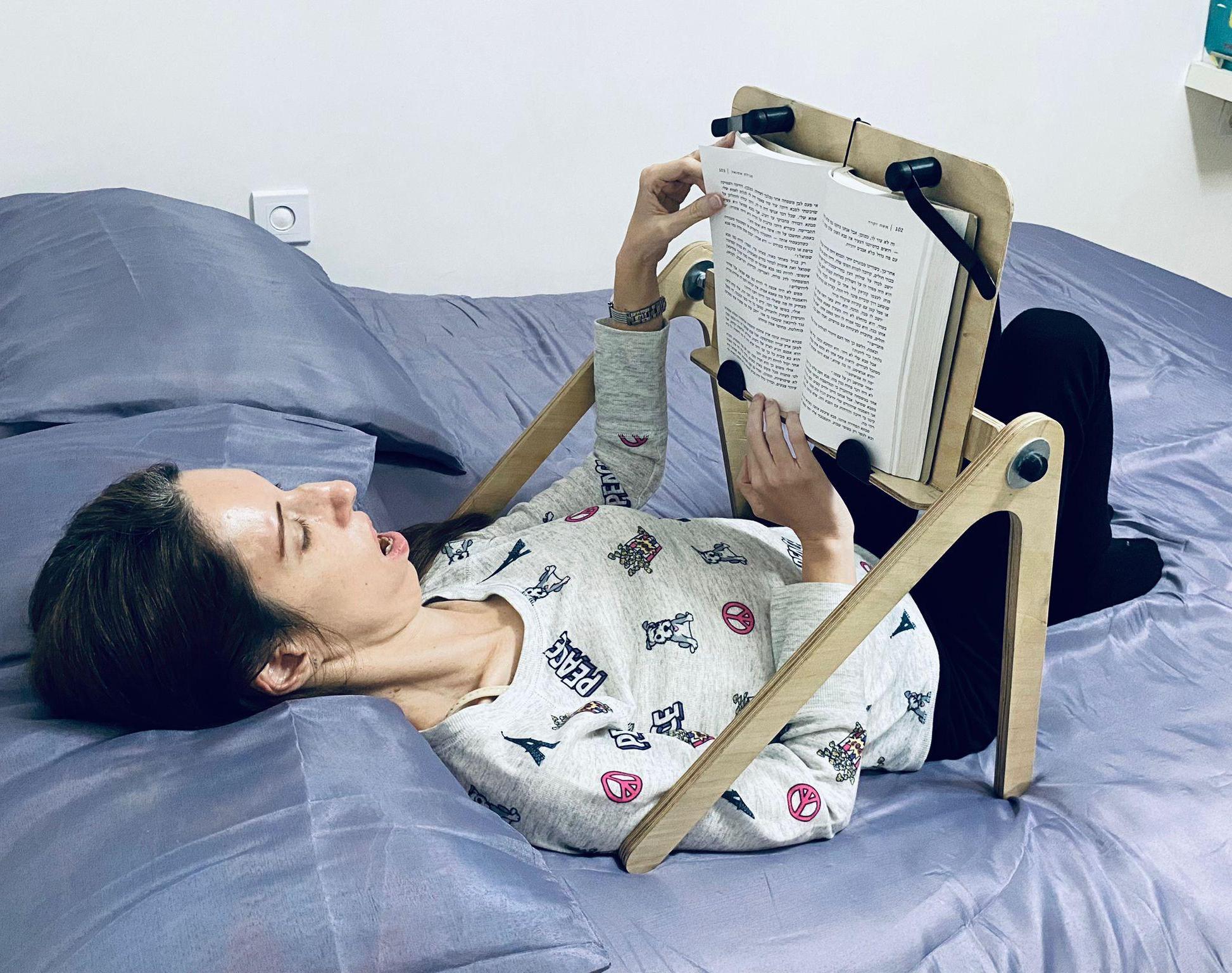 Galit's Bed Book Stand