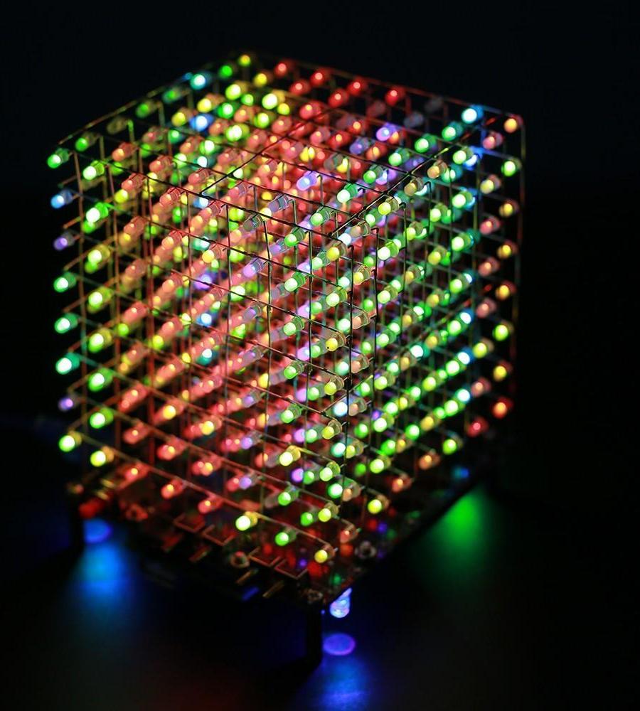 How to Assemble 8x8x8 RGB LED Cube