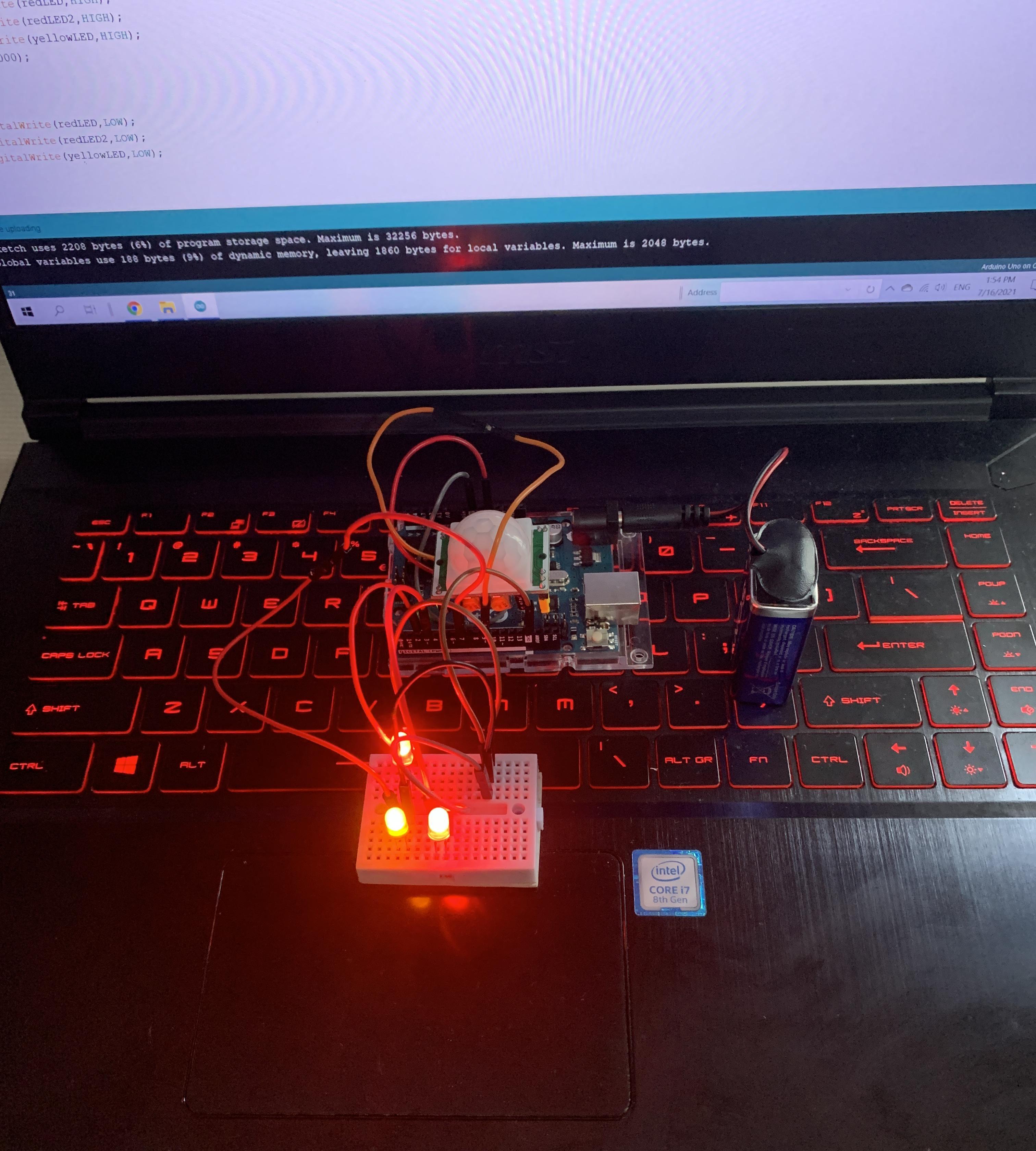 PIR Motion Sensor | HC-SR501 | Arduino