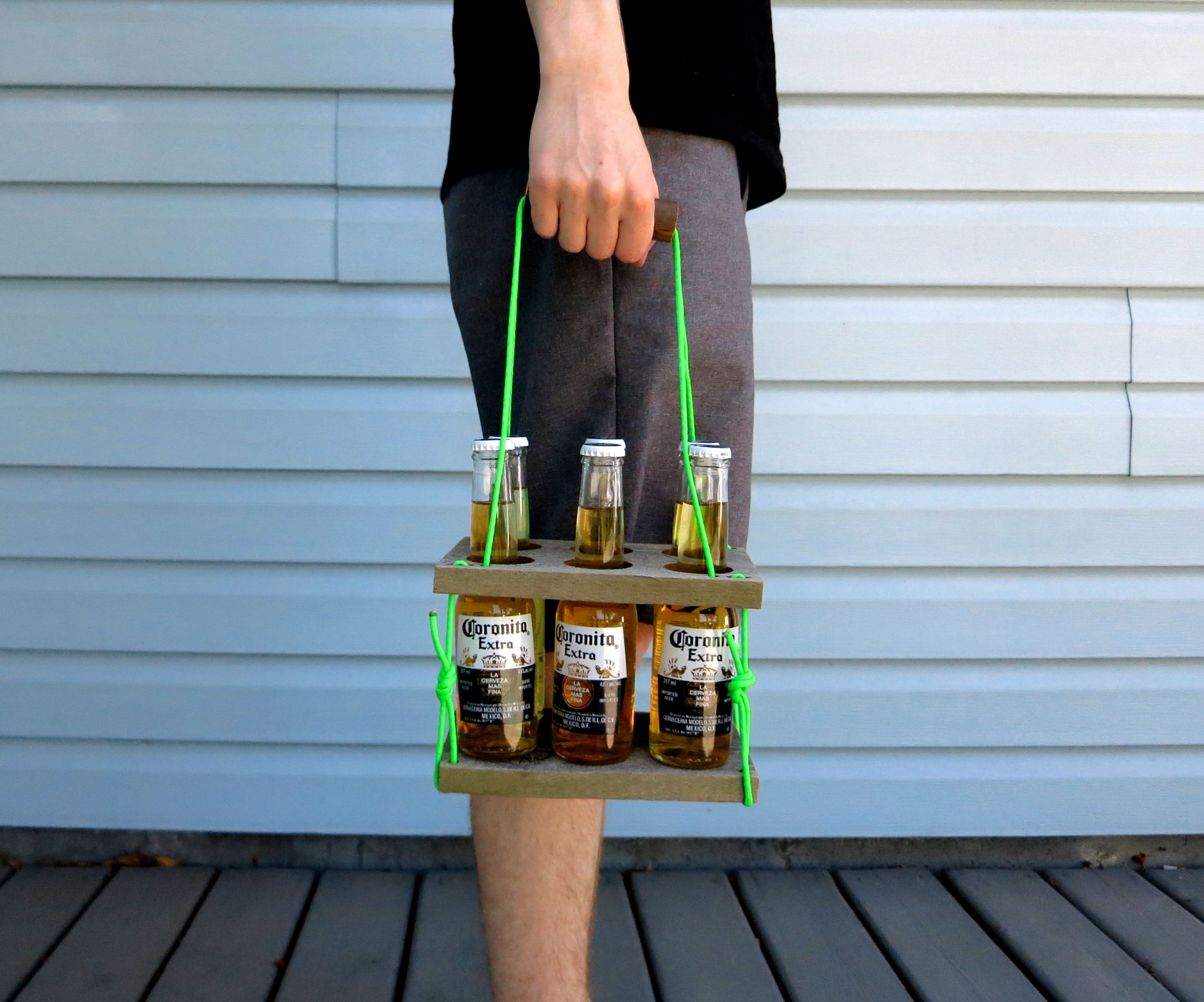 An Unconventional Beer Caddy