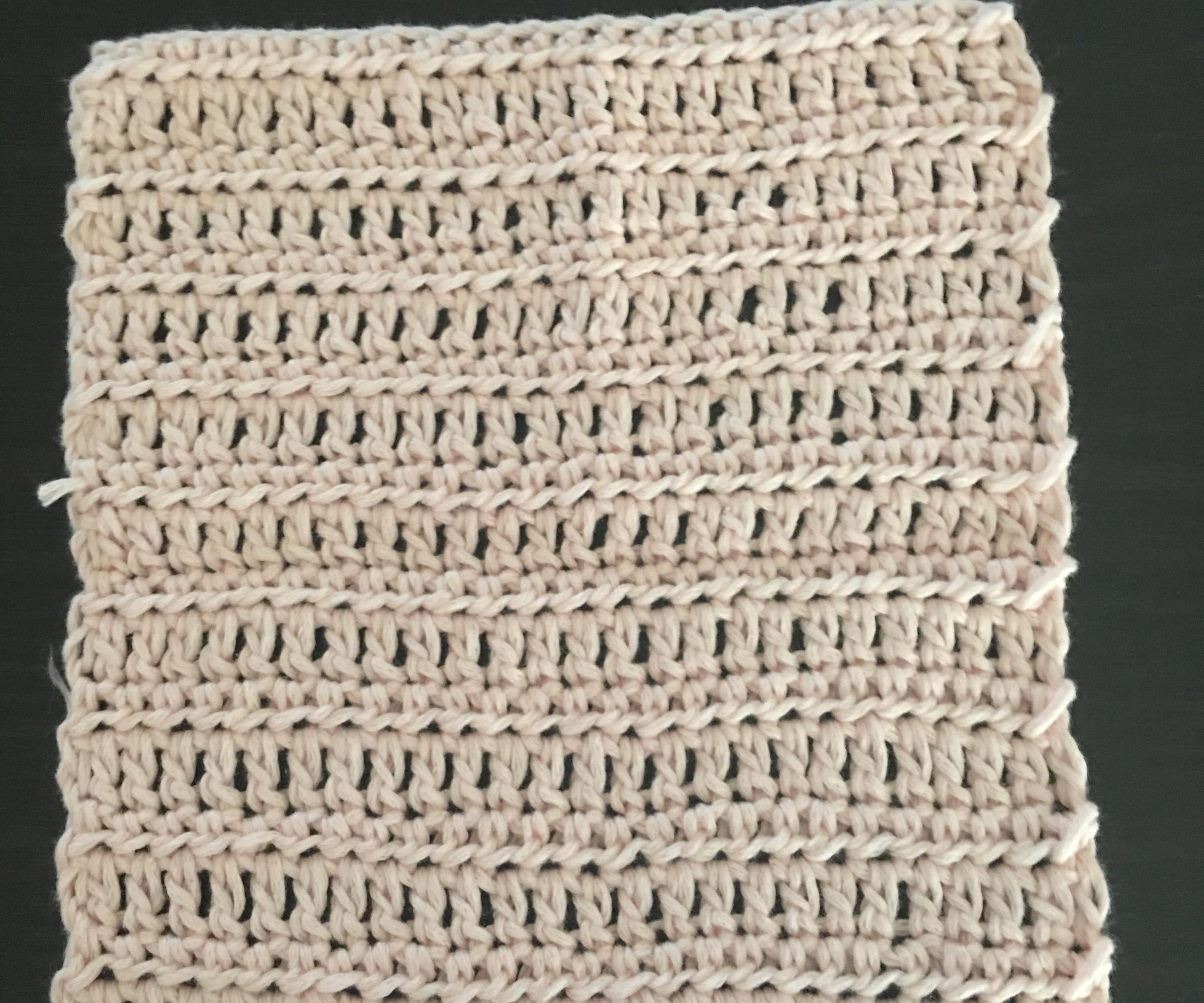How to Crochet a Dish Towel