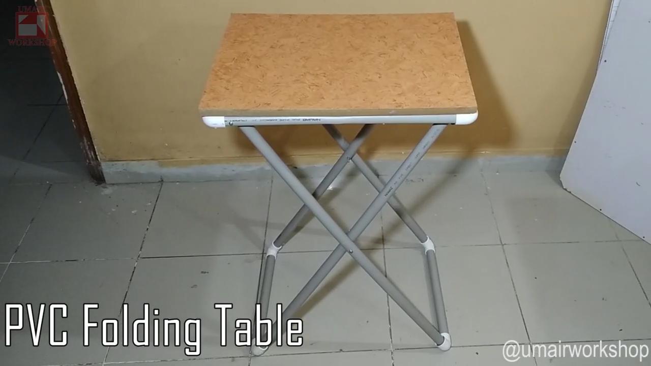 How to Make Foldable PVC Table 