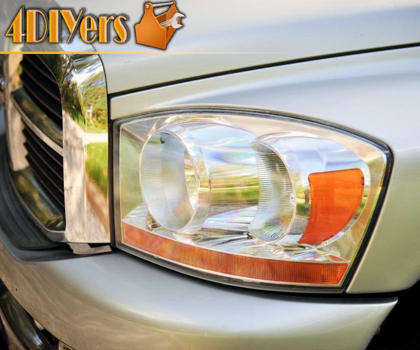 How to Restore Faded Hazy or Yellowing Headlights by Wet Sanding and Polishing