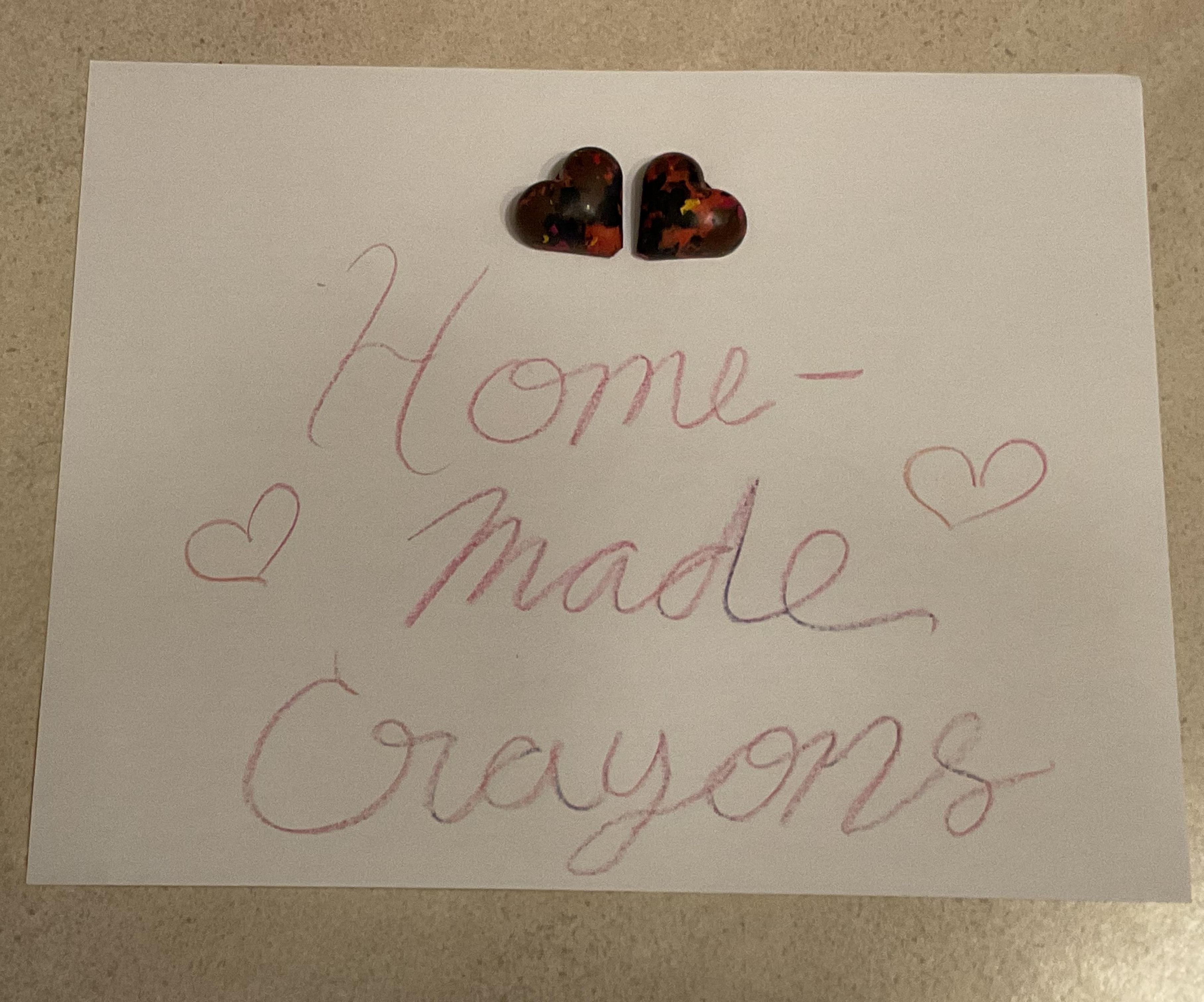 Homemade Crayons