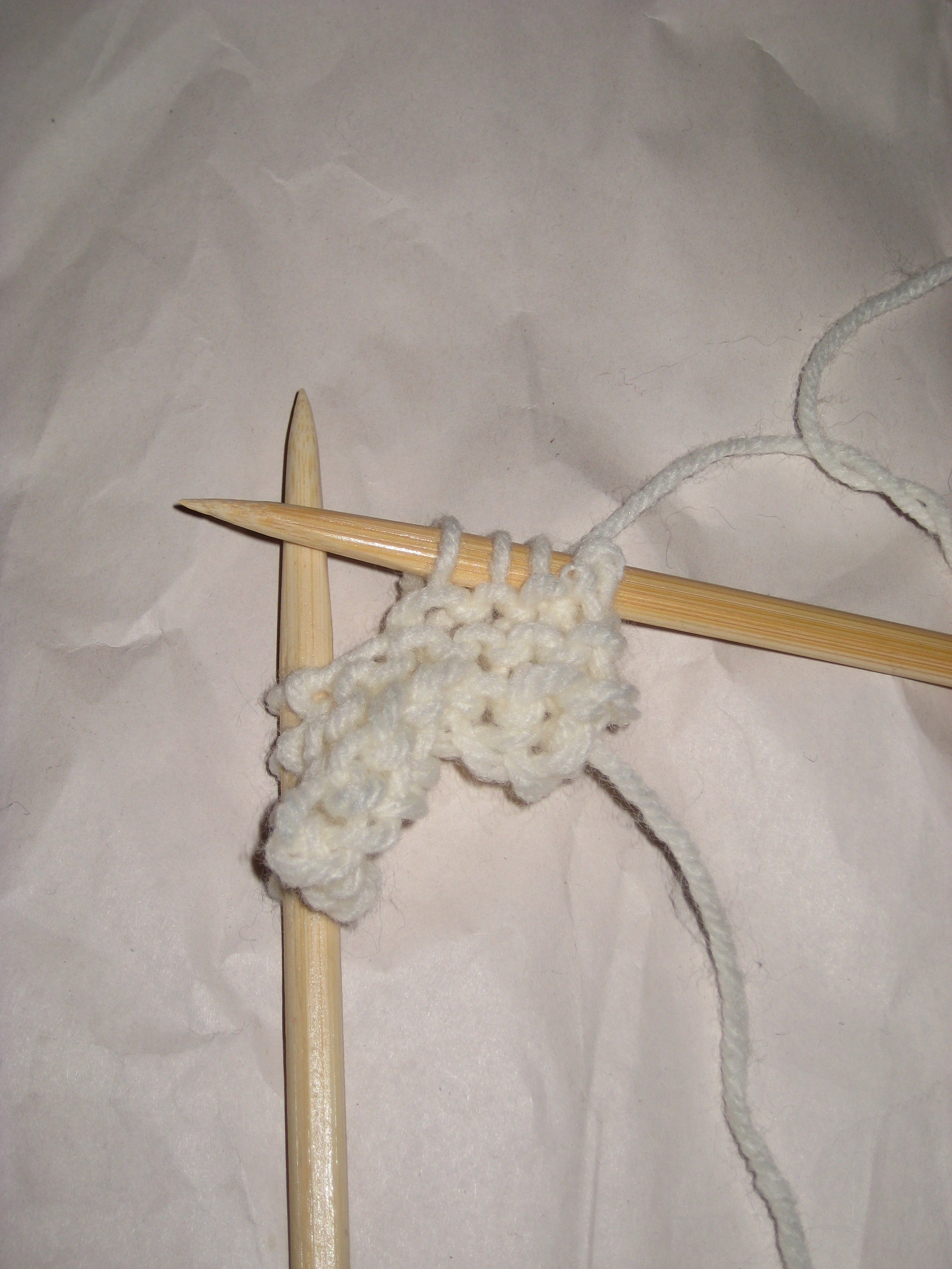 Turn Disposable Chopsticks Into Knitting Needles