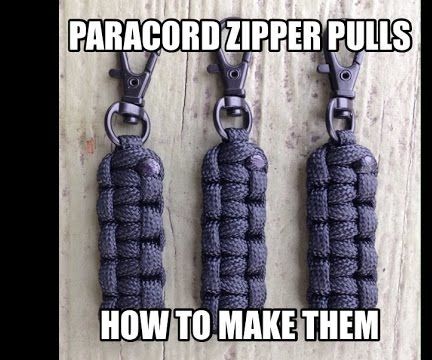 How to Make a Paracord Zipper Pull