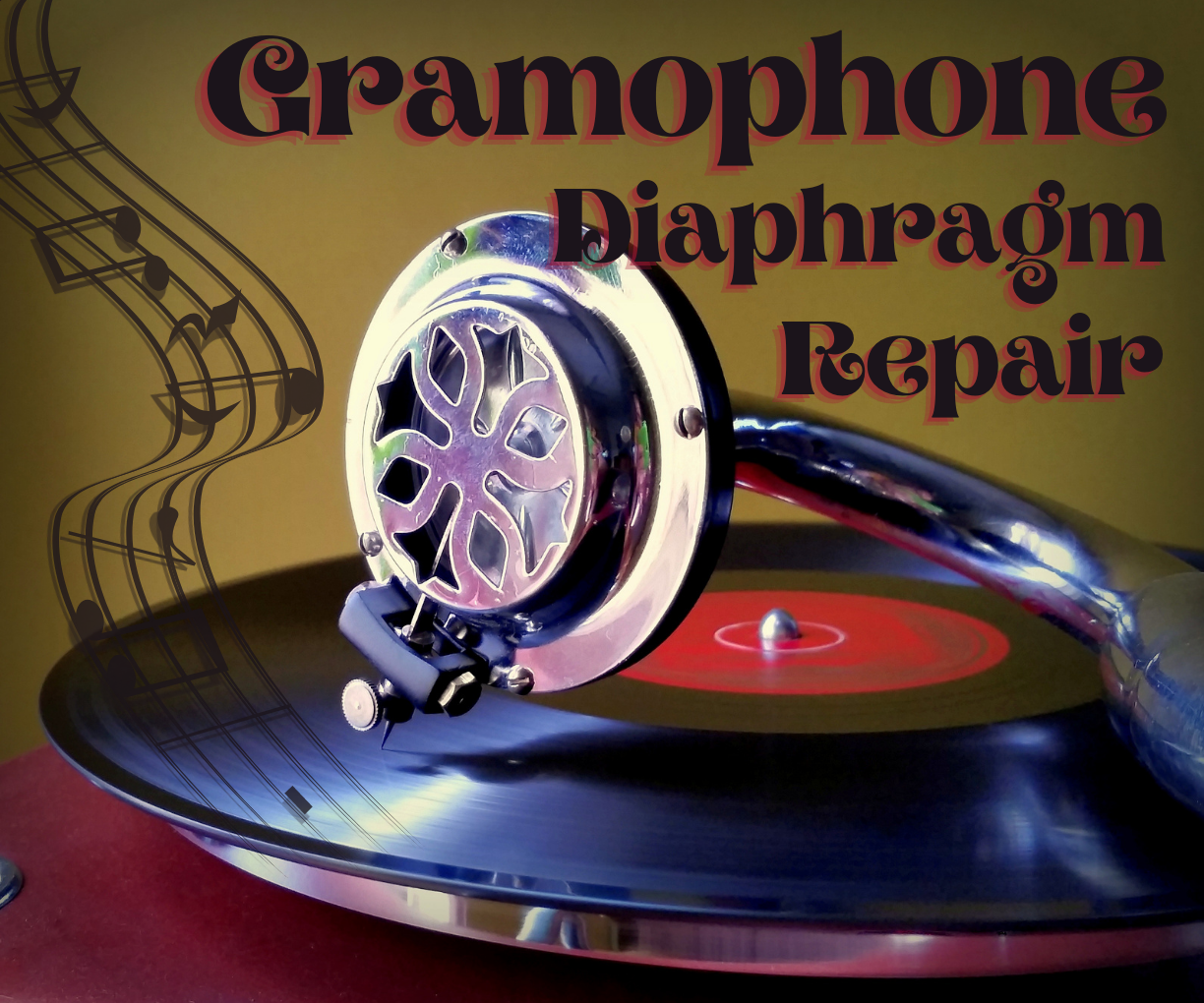 Repair a Gramophone Soundbox/Reproducer With 3D Printed Die