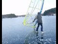 Ice Sailing, Made Easy: Ladle+ice Skates+windsurfing Rigg