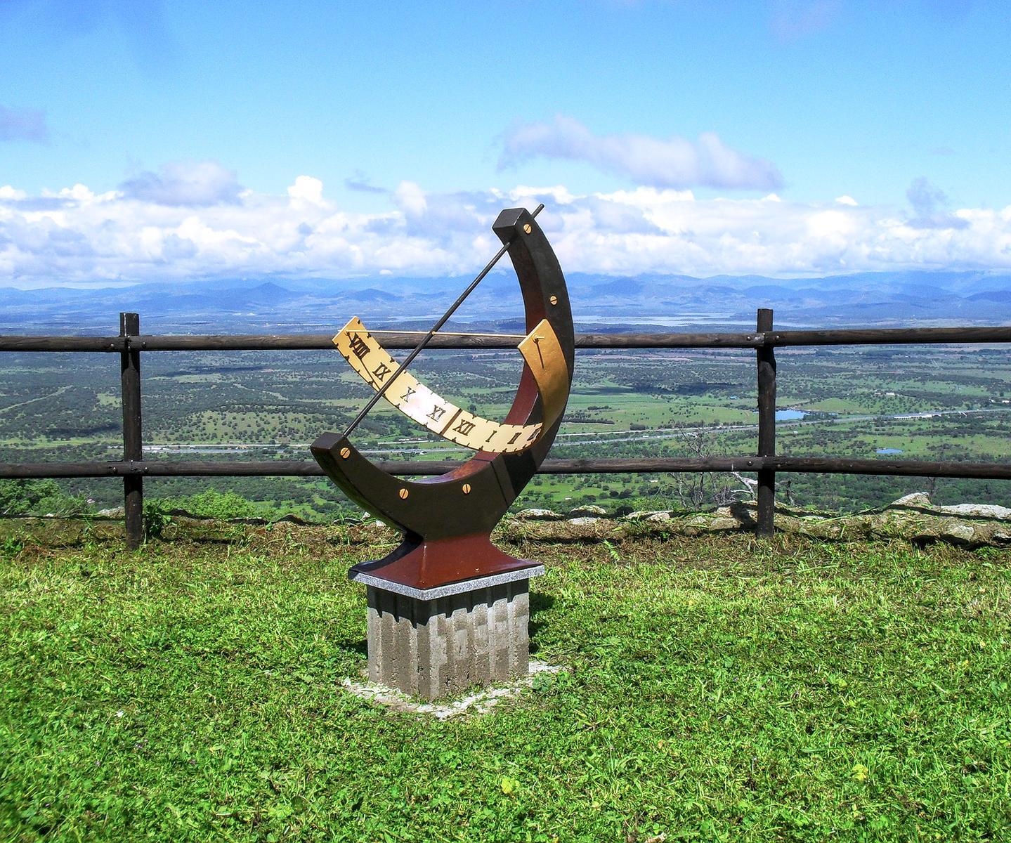 Fiberglass Equatorial Sundial