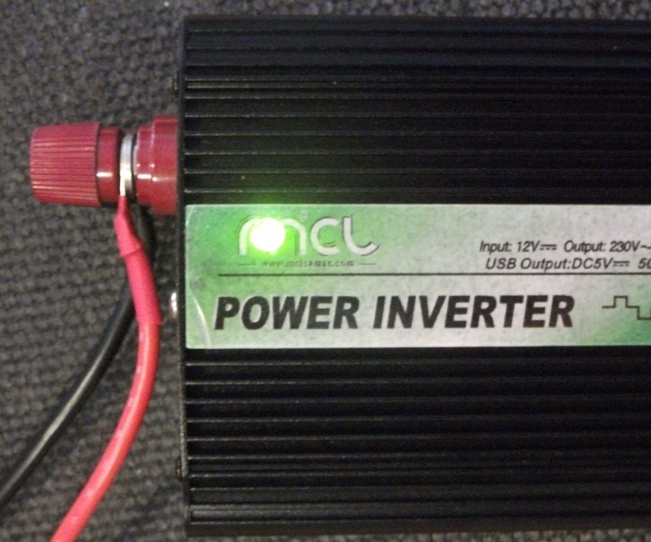 Inverter With Silenced Fan