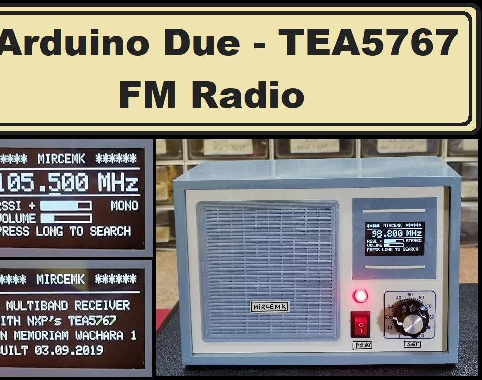 DIY Arduino Due TEA5767 FM Radio