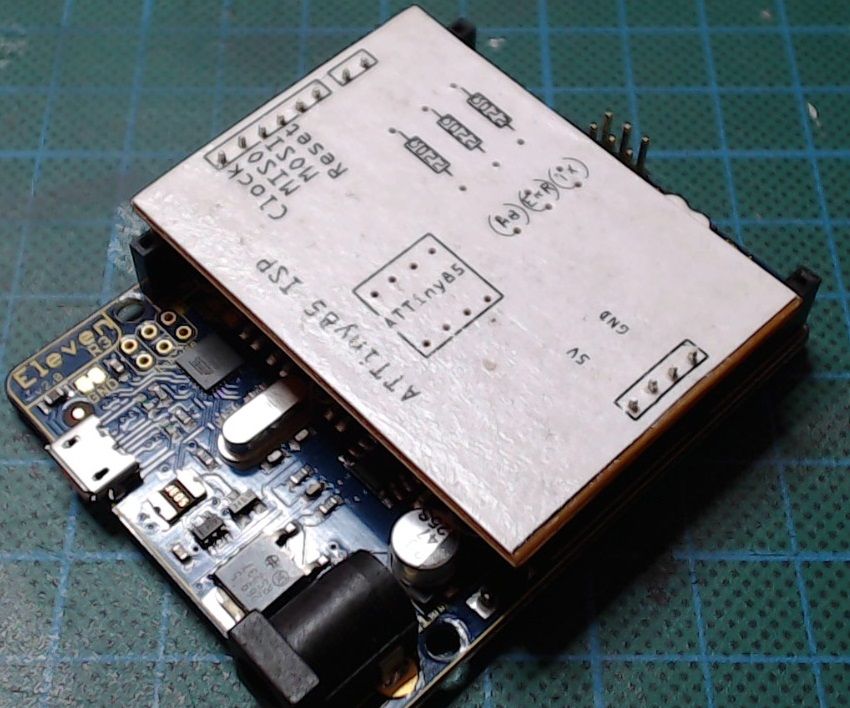 Arduino ISP to ATTiny85 